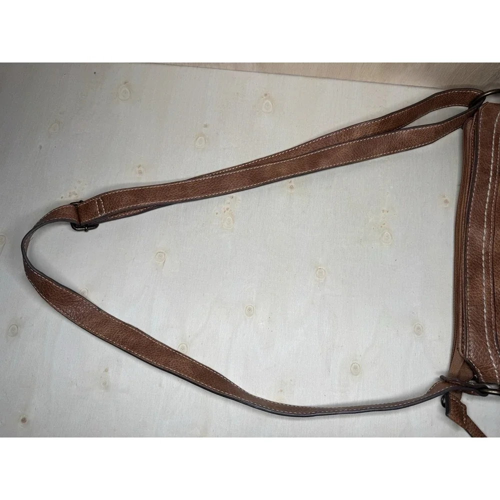 BOC Born‎ Concepts Crossbody Brown Bag Medium Size Purse B.O.C.